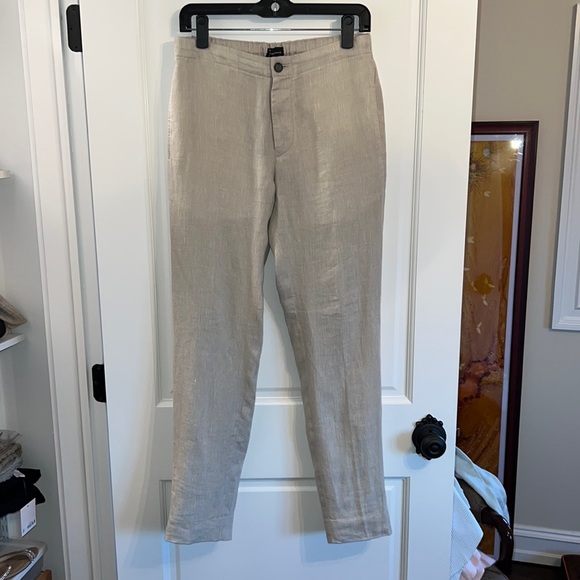 Club Monaco Suffolk Linen Pants - Picture 1 of 4